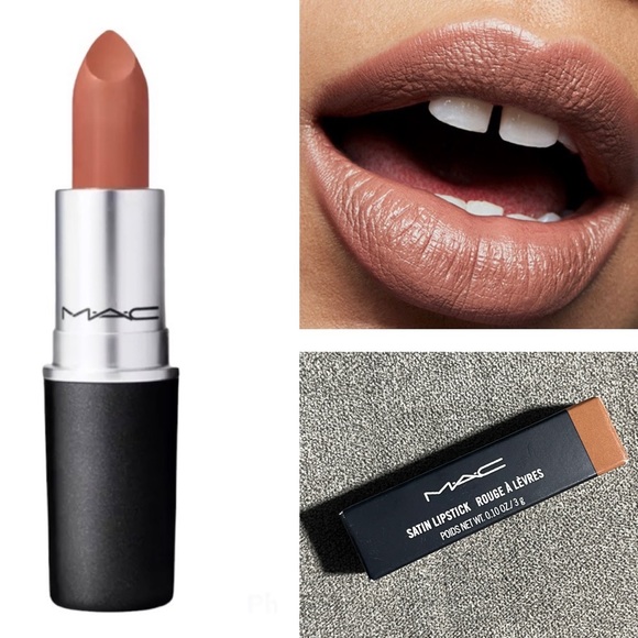 🥰🥰MAC Satin Lipstick 828 Bad ‘N’ Bare🥰🥰 - Picture 1 of 5